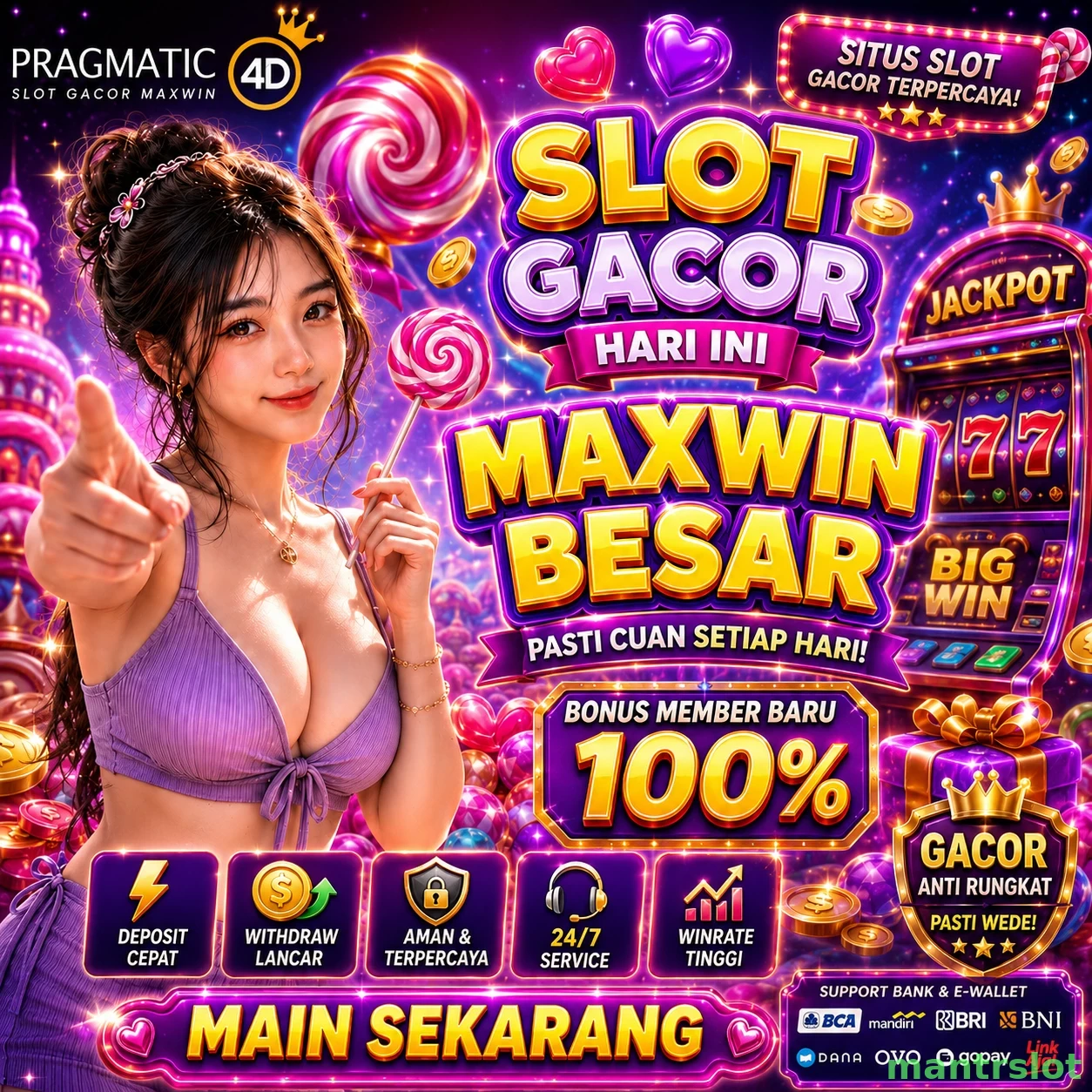 Ikon aplikasi mantrslot resmi